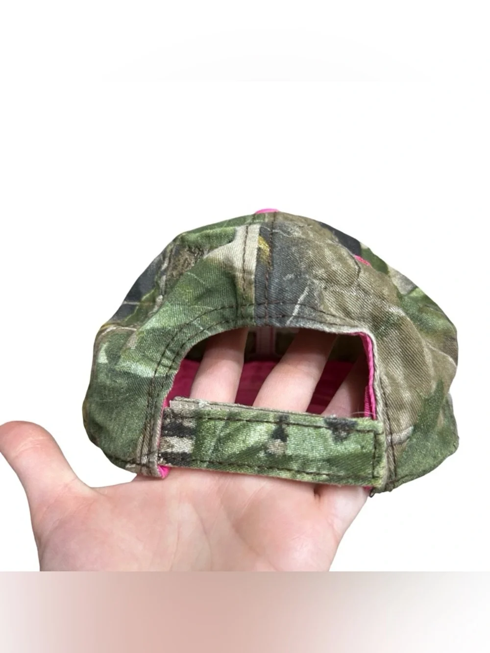 Tennessee Volunteers Camo Pink Ball Cap Hat 100% Cotton One Size Kids NCAA